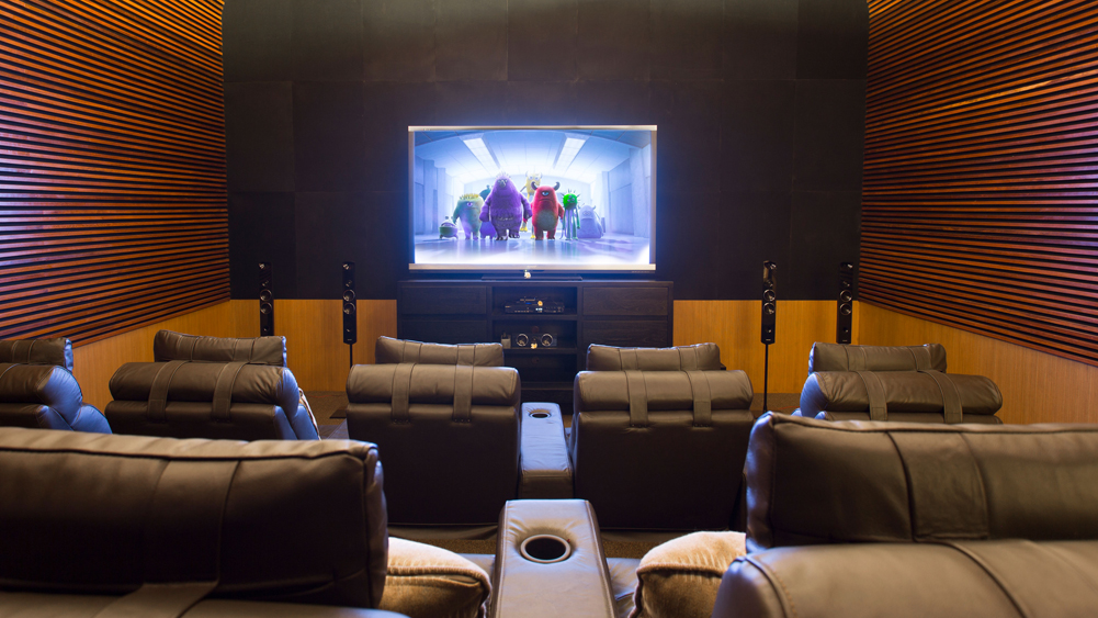 Villa Bayu Gita Beachfront - Cinema room
